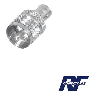 Adaptador coaxial RF Industries RFB-1137 BNC hembra a UHF macho
