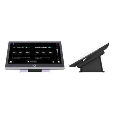 Panel Táctil 10.1 Pulgadas | Resolución 1920x1200 IPS | Multi-Touch 10 Puntos | Android 13 | PoE IEEE 802.3at | Procesador Genio 510 Hexa Core | 4GB RAM | 32GB eMMC | Diseño Seguro | Montaje Mesa y Pared Incluido | Kramer KT-2010SH