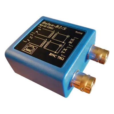 Balun E1 EPCOM BALUN-E1 para conectar interfaces BNC y RJ45