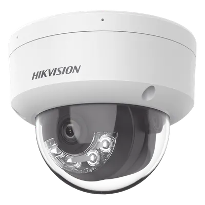 Cámara domo IP Hikvision DS-2CD1123G2-LIU con visión dual y PoE