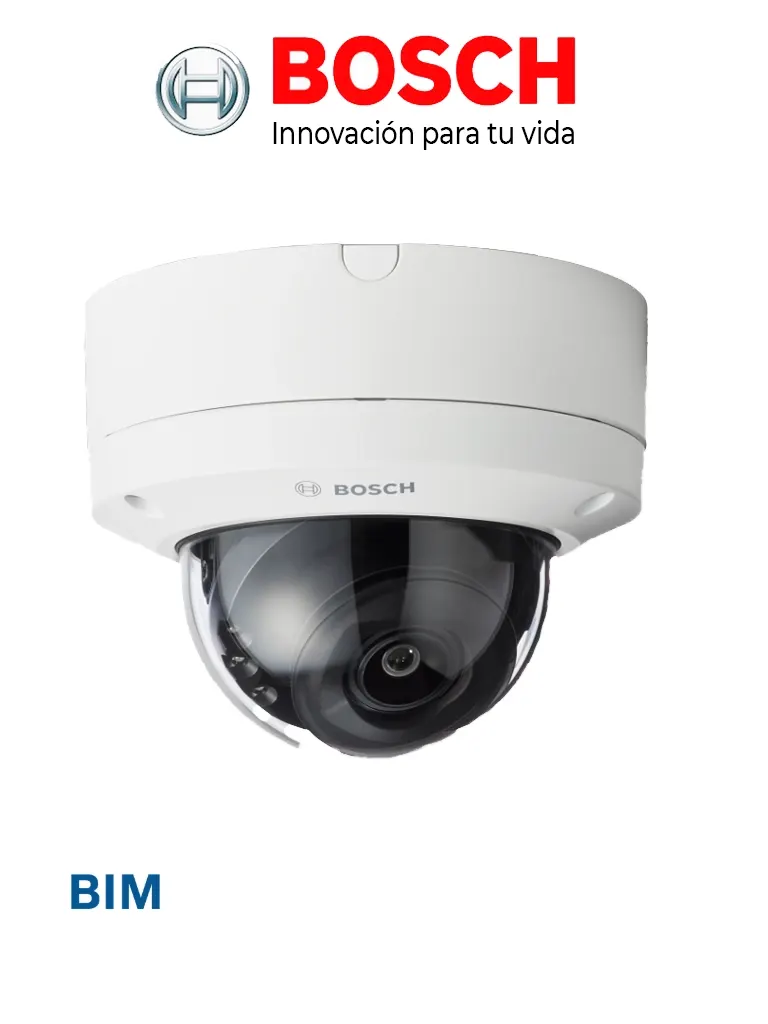 Cámara domo Bosch FLEXIDOME 3100i IR de 5 MP para exterior