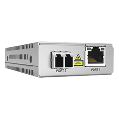 Convertidor de medios Allied Telesis AT-MMC2000/LC-960 Gigabit a fibra