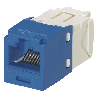 Jack RJ45 Panduit CJ688TGBU Cat 6 con terminación sin impacto