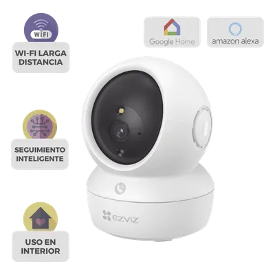 Cámara de seguridad EZVIZ CSH6C/3MP Wi-Fi 2K con zoom óptico 4x