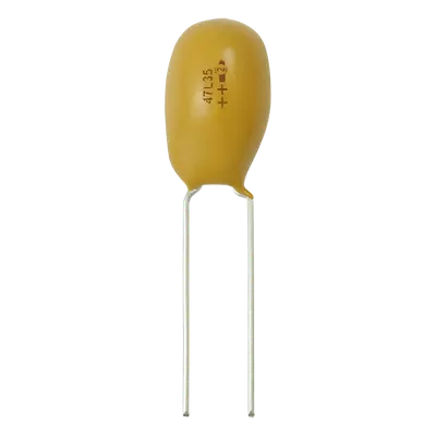 Capacitor de tántalo Vishay 199D de 2.2 µF y 25 V