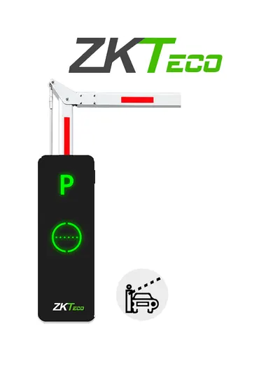 Barrera vehicular ZKTeco BGM1145L-90 con brazo de 4.5 m
