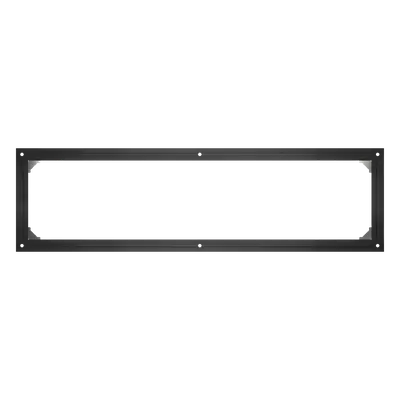 Montaje de Pared para 2 Paneles LED / Aluminio / Interior / Diseño 1x2 / 4 kg / Compatible MWF, GWF, CWF, ZWDB