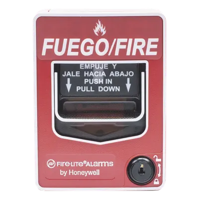 Estación Manual de Incendio FIRE-LITE WBG12LXSP Inalámbrica y Bilingüe