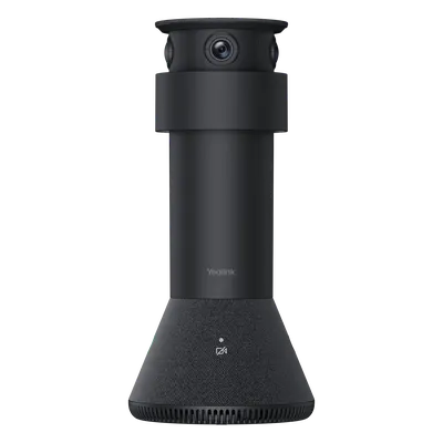 Cámara de Videoconferencia / Triple Cámara 8MP 4K / Cobertura 360° / Audio Inteligente 6+1 Micrófonos / Alcance de Voz 6 m (19.7 ft) / Diseño Cilíndrico Compacto