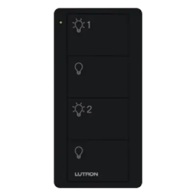 Control Pico / 4 botones / RF Clear Connect / batería CR2032 (10 años) / alcance 9 m a través de muros / Caseta, RA2 Select, RadioRA 2/3, HomeWorks QS/QSX