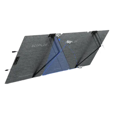 Panel solar portátil EcoFlow EFFOLD160LW bifacial de 160 W