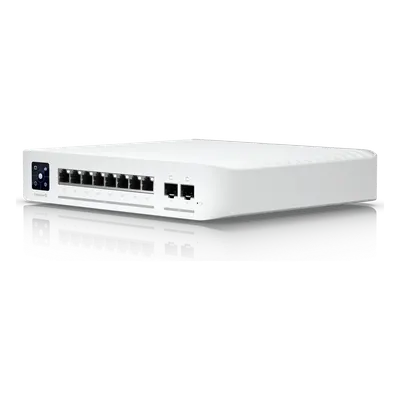 Switch UBIQUITI USW-ENTERPRISE-8-POE con 8 puertos 2.5G PoE+
