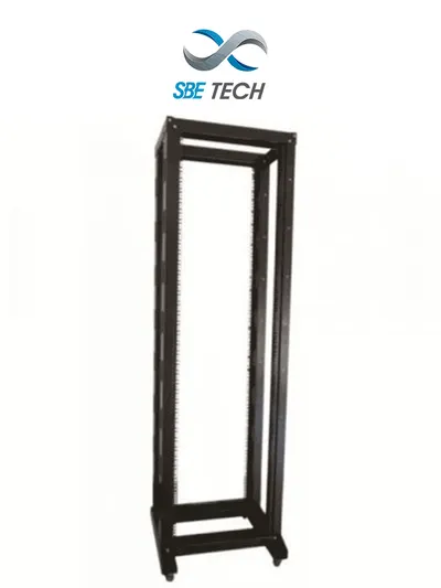SBE TECH SBE QR42UR - QuadraRack de 42U en acero, almacenamiento y montaje de equipos en racks