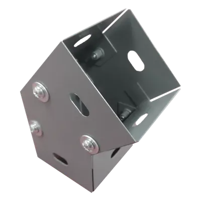 Codo horizontal de derivación CHAROFIL CH-DCH45100L, 45° y 100 x 100 mm