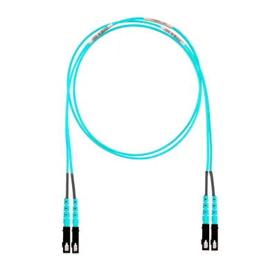 Jumper de Fibra Óptica / Multimodo OM4 50/125 / SC-SC Duplex / OFNR Riser / Aqua / 3 m (9.84 ft) (FZ23RSNSNSNM002)