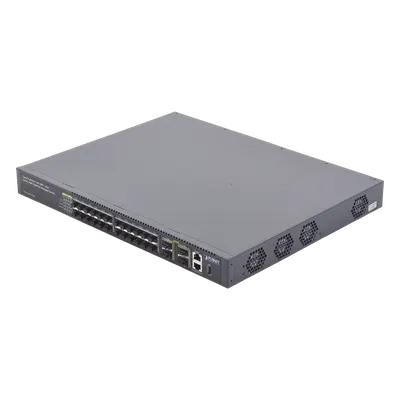 Switch Administrable Capa 3 / 24 Puertos 10G SFP+ / 4 Puertos 40G/100G QSFP28 / 800 Gbps Capacidad de Switching