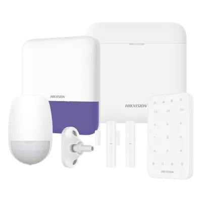 Kit de alarma inalámbrico Hikvision AXPRO-KIT-KEYPAD con teclado