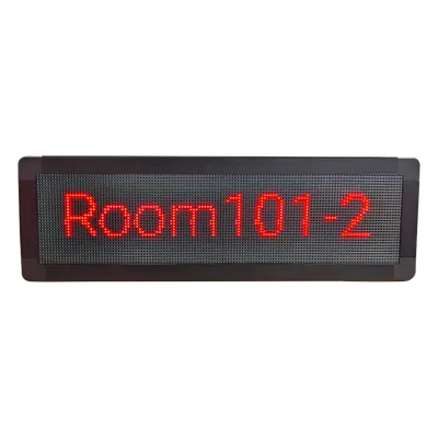 Pantalla LED de pasillo FANVIL CMD-01 de doble cara y matriz 128×32