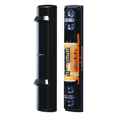 Barrera fotoeléctrica / 60 m (197 ft) / 4 rayos / 4 canales / Doble modulación / Control de potencia
