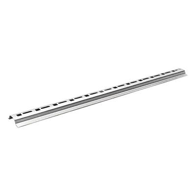 Soporte tipo Jam, para suspender charola a techo, acabado Electro Zinc 