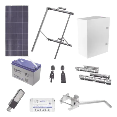 Kit de energía solar para alumbrado de 30 W