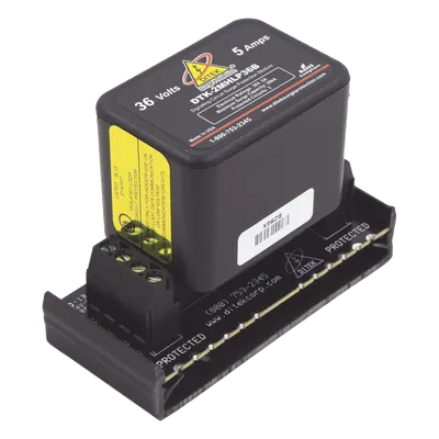 Protector Modular de Voltaje / 2 Pares / Hot-Swap / Tecnología SAD / 36 V / Voz Datos y Señalización
