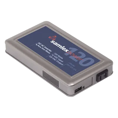 Inversor de corriente 120W, Ent: 12 Vcc, Sal: 120 Vca, de Uso 24/7 para Domos PTZ