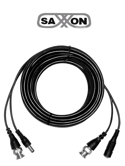 Cable armado de video y energía SAXXON WB0110C de 10 metros