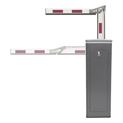 Barrera vehicular AccessPRO KT-XBF-LBA3 con brazo articulado de 3 m
