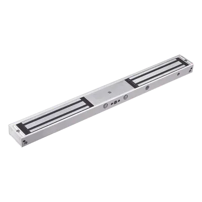 Chapa magnética doble AccessPRO MAG1200NDLED para puertas de dos hojas