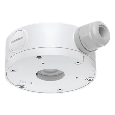 Caja de conexiones / Serie 35 / aluminio ADC12 / blanco RAL 9003 / IP67 / 122.3×122.3×46 mm / 0.36 kg / G3/4"