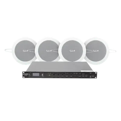 Kit de sonido ambiental EPCOM PROAUDIO SF120DTB/4CS de 120 W