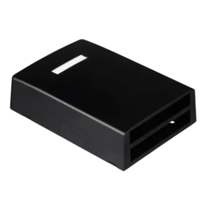 Caja de montaje para fibra óptica PANDUIT CBXF12BL-AY de 12 puertos