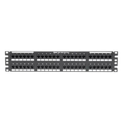 Panel de parcheo PANDUIT DP486X88TGY Cat 6A de 48 puertos