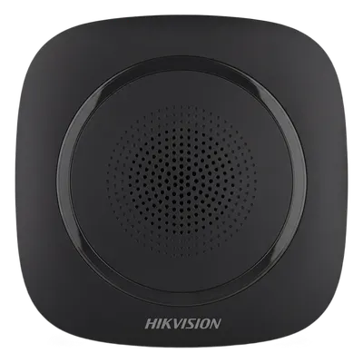 Sirena Inalámbrica Interior / 110 dB / Estrobo Azul / 433 MHz / AES-128 / 3 Tipos de Alarma