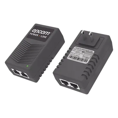 Inyector PoE EPCOM POWERLINE ADPOE2403 de 24 Vcc y 24 W