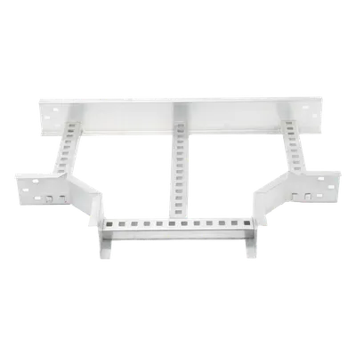 Derivación T Horizontal / Aluminio Perfil Z / Peralte 3 1/4" / Ancho 12" / Radio 8" / NEMA-VE1/VE2