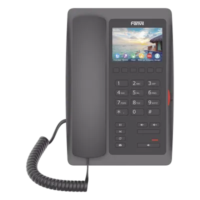 Teléfono IP FANVIL H5WB con Wi-Fi y pantalla a color de 3.5 pulgadas