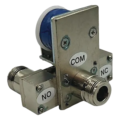 Relevador Coaxial SPDT / 10-14 Vcc / 250W @ 1 GHz / 2 GHz / 50 Ω / N Hembra / 160 mA