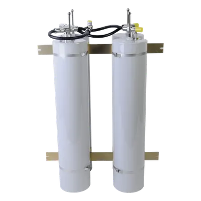 Duplexer Pasa Banda-Rechazo de Banda / 400-512 MHz / 4 Cavidades 5" / 350W / 1 MHz Separación / 19" x 28" x 11"
