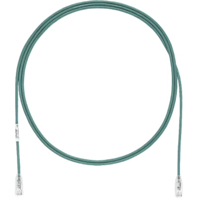 Cable de Parcheo UTP / Cat6 / 28 AWG / 15 ft (4.6 m) / Diámetro Reducido 3.8 mm / PoE / LSZH