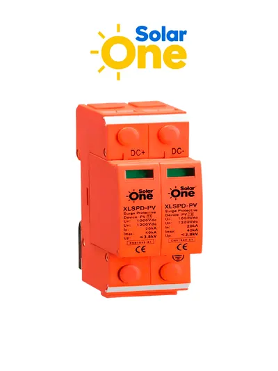 Protector de sobretensiones SolarOne 142P para sistemas solares de 1000 VDC