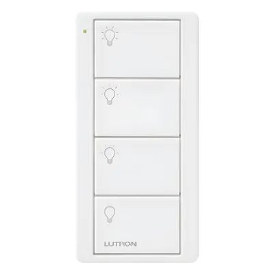 Control remoto Lutron Pico PJ24BGWHL31 para 3 escenas de iluminación
