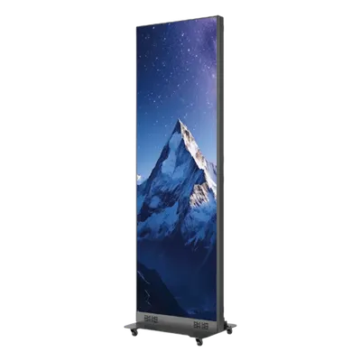 Pantalla LED Plegable / Pixel Pitch 1.86 mm / Flip-Chip COB / 600 Nits / Refresco 3840 Hz / Contraste 10000:1 / Empalme 6 Unidades Full HD