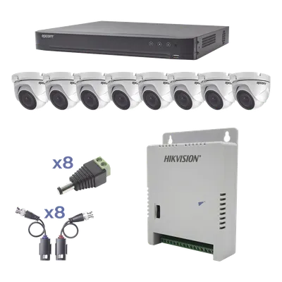 Kit de videovigilancia EPCOM PROFESSIONAL KEVTX8T8EW de 8 canales
