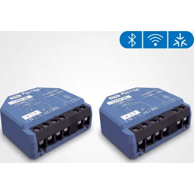 Relevador inteligente Shelly 1 Gen3 con Wi-Fi y contacto seco