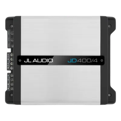 Amplificador Automotriz / 4 Canales / 400 W RMS / Clase D / Full Range / Puenteable