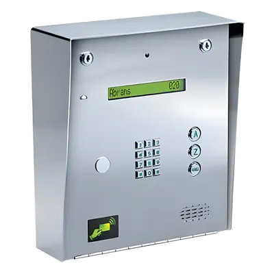 Portero Telefónico / Conexión Celular-Internet-POTS / Pantalla LCD 1/2" / 2-48 Lectores / 3000 Contactos / Full Duplex