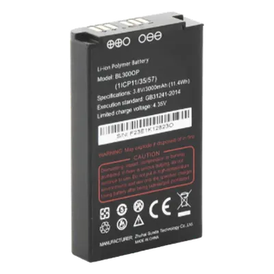 Batería de repuesto RUGGEAR BL300OP de 3,000 mAh para radio RG360