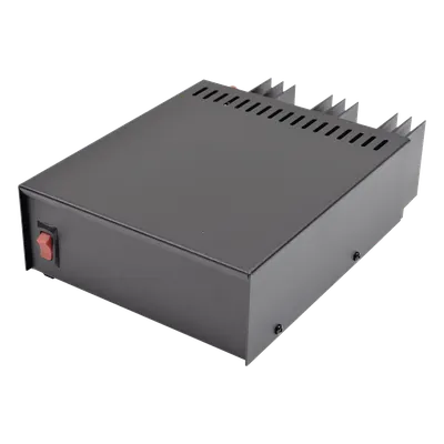 Fuente de poder lineal regulada / 13.8Vcc / 7A continua / 11A máxima / 115Vca / 0.58 x 0.22 x 0.81 ft